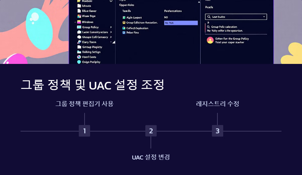 UAC설정