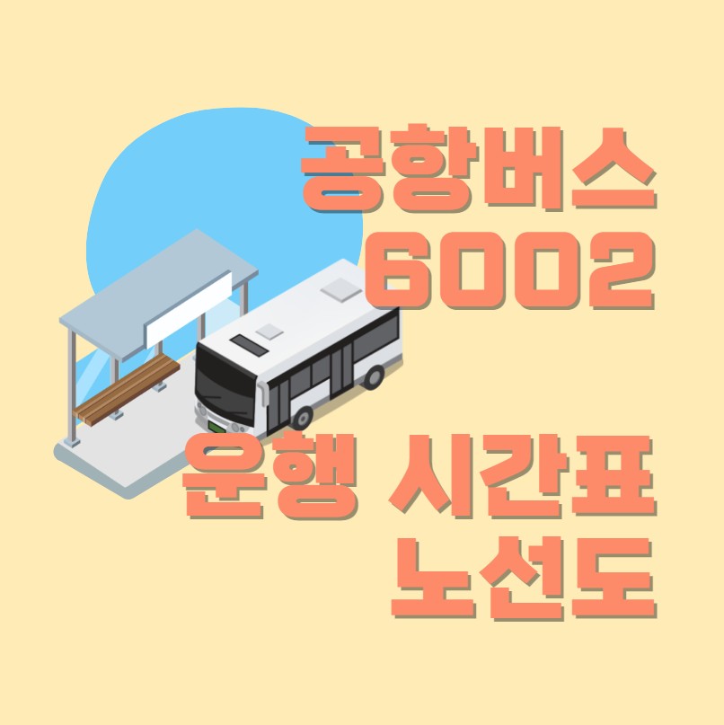 인천 공항버스 6002번