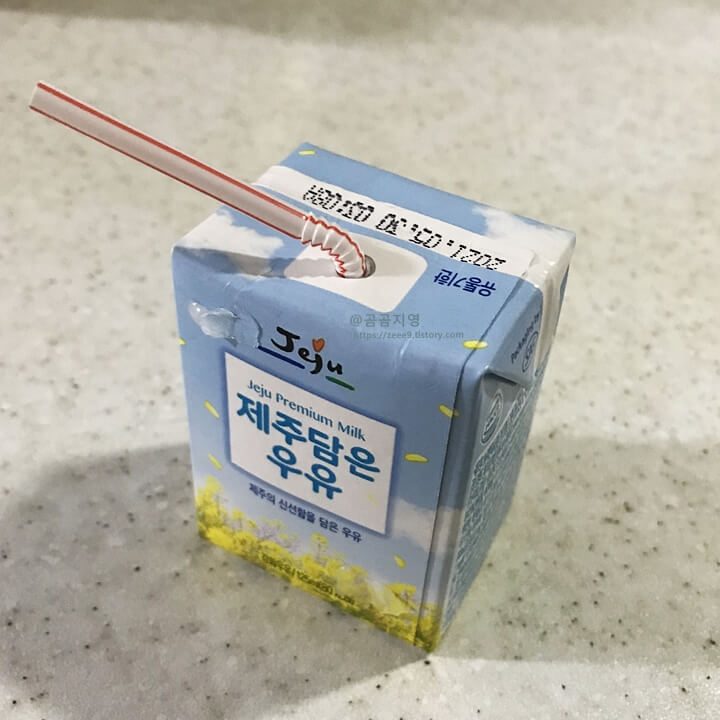 마켓컬리 제주 담은 우유