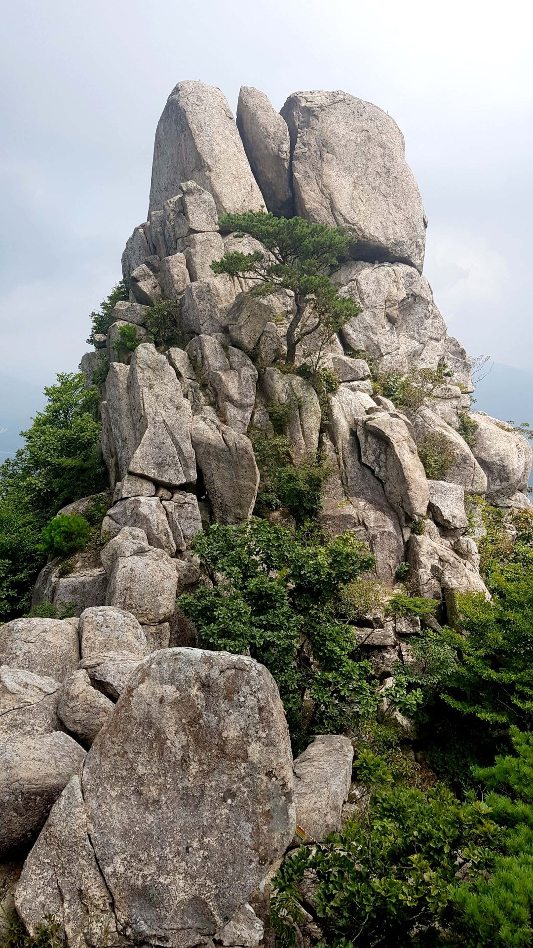 부산 금정산 무명릿지