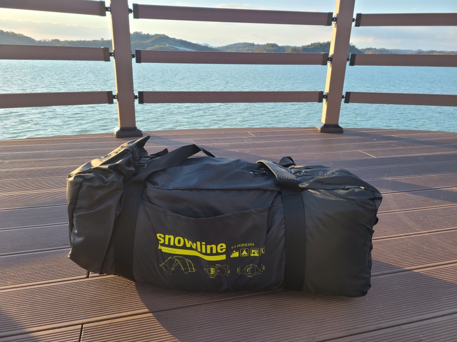 스노우 라인 새턴 쉘터 우리의 첫 텐트! 6