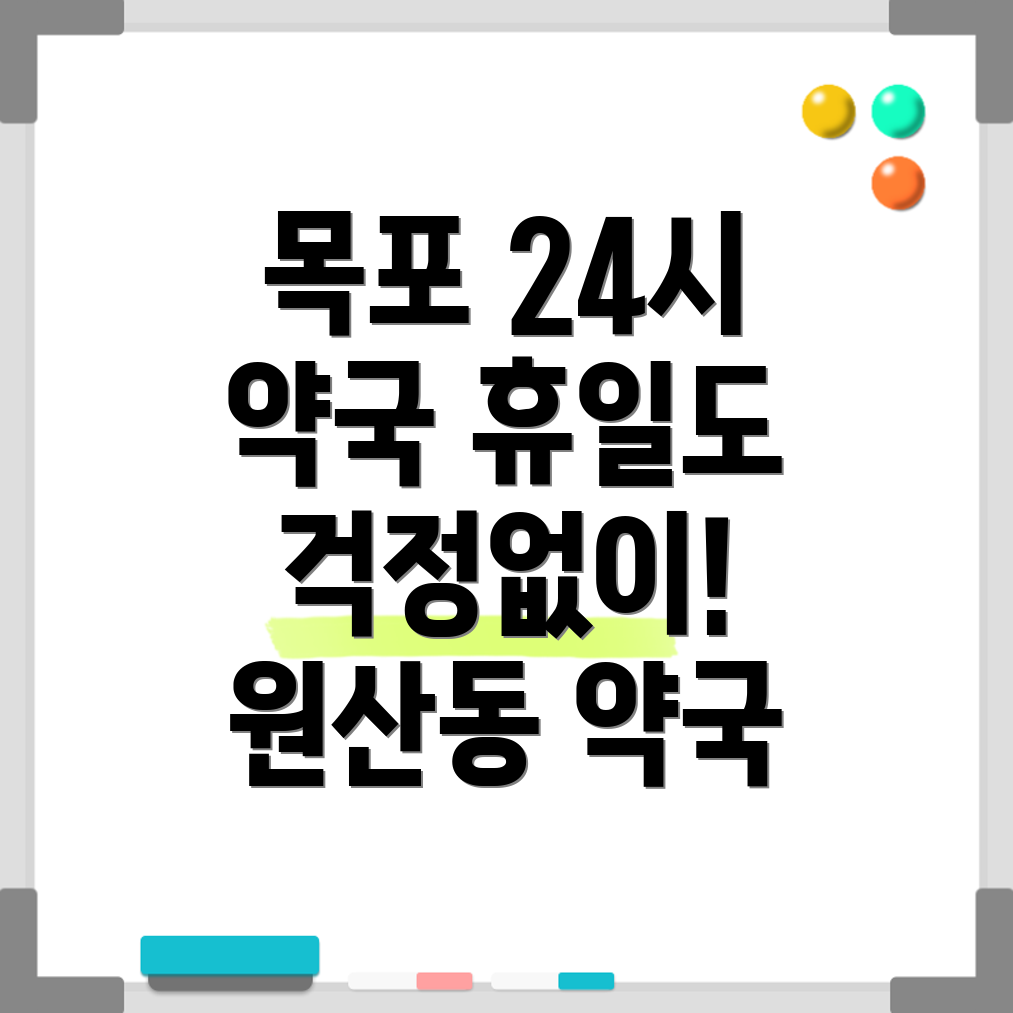 목포 원산동 약국