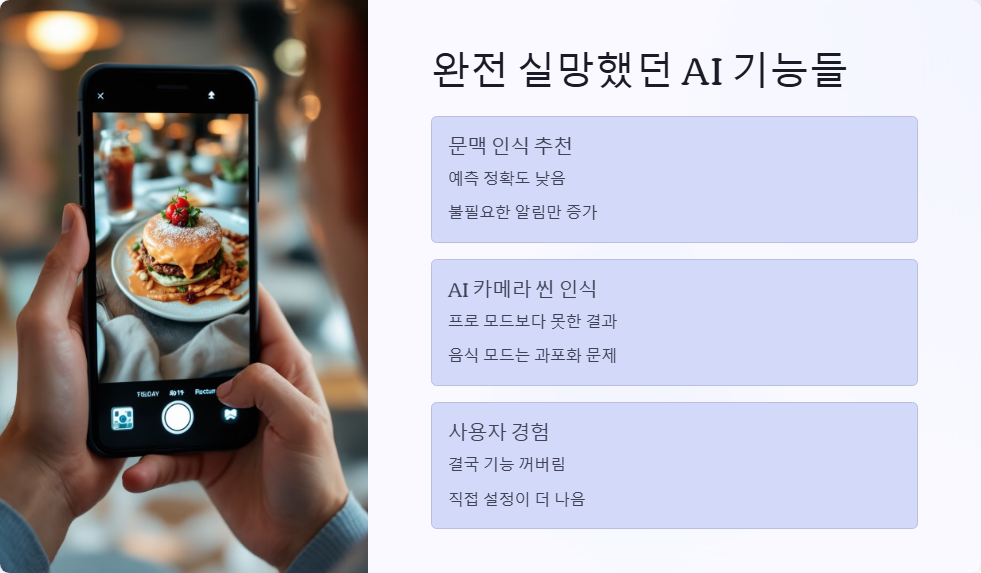 AI 스마트폰 사용자 후기