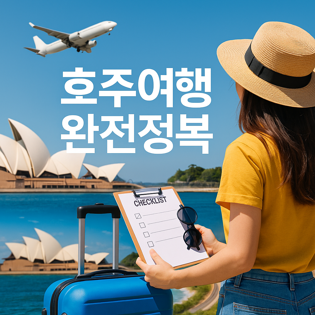 여름휴가 호주여행 완전정복 (준비물, 항공예약, 숙소)