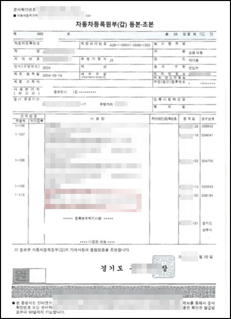 자동차등록원부