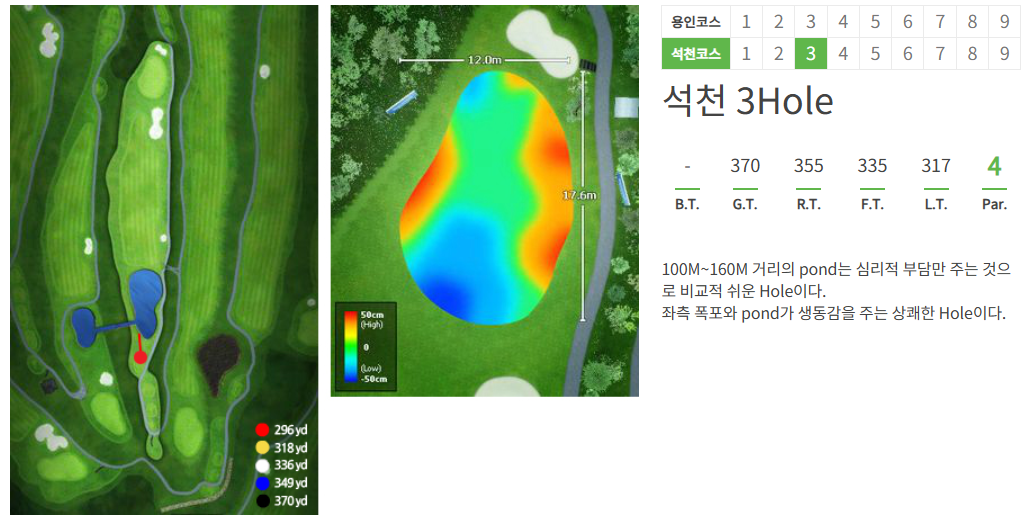 석천코스 3홍