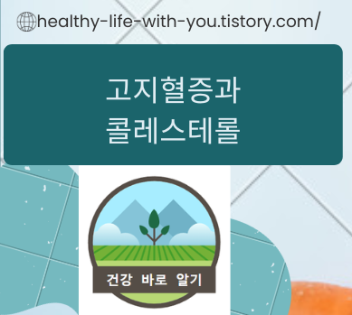  고지혈증과 콜레스테롤