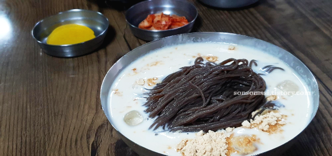 전주 메르밀 진미집 본점_메밀 콩국수 메밀 소바 맛집
