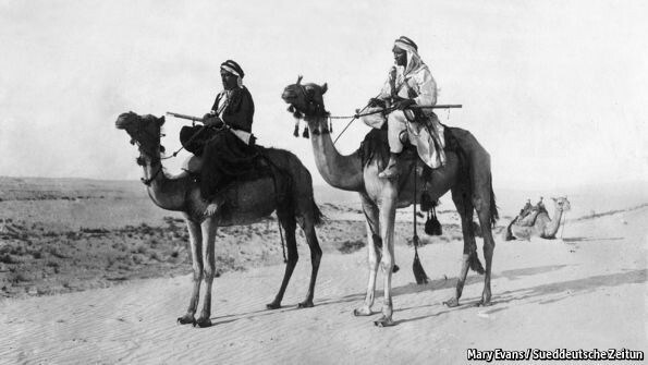 요르단 계곡 베두인 낙타 전사