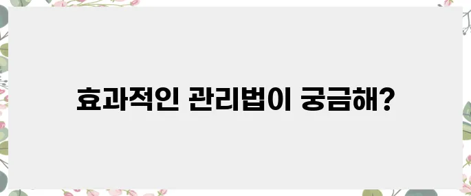 고혈압과 당뇨병, 관리 비법 총정리