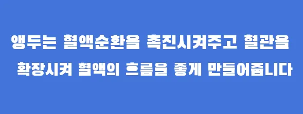앵두는 혈액순환을 촉진시켜주고 혈관을 확장시켜 혈액의 흐름을 좋게 만들어줍니다