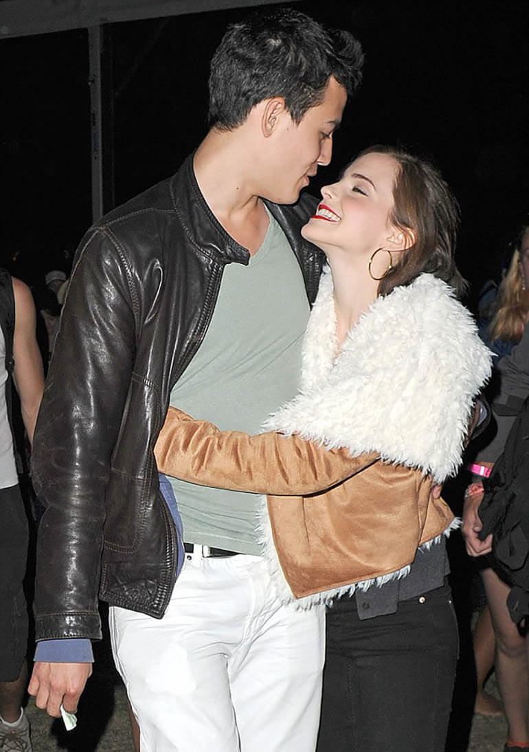 Emma Watson and Will Adamovich