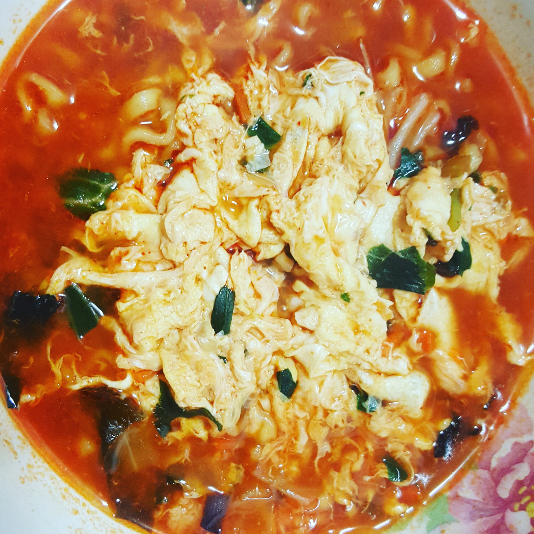  계란 라면
