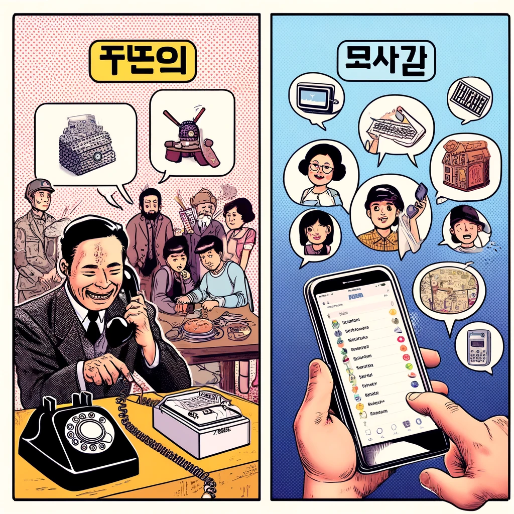 격세지감 (隔世之感) 마치 세상이 바뀐 것 같은 느낌 - 2. 현대 사회에서의 격세지감 사용 사례