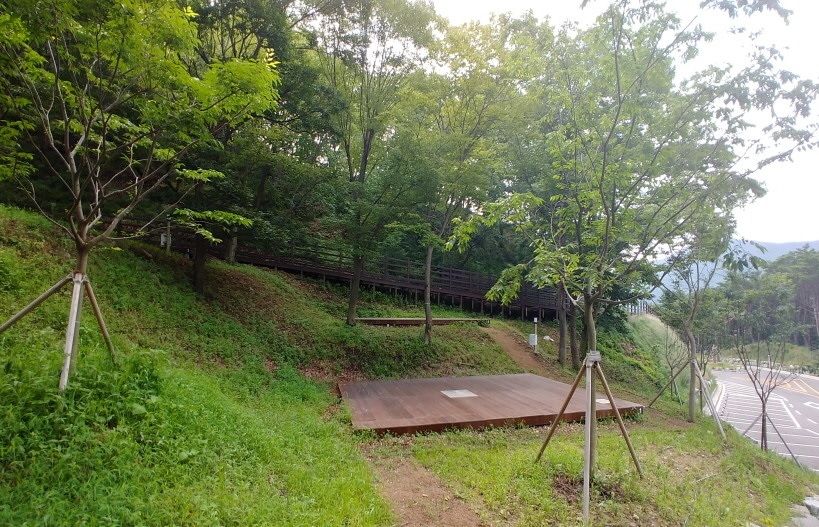야영장