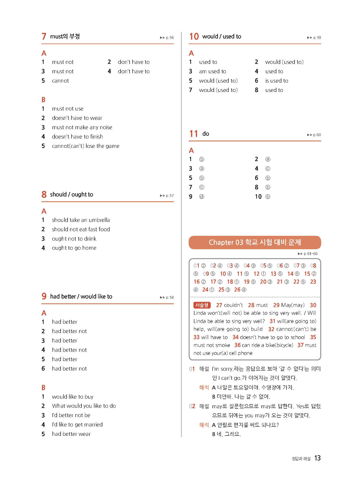 적중 중학영문법 3300제 2권 답지 사진답지 빠른답지 모바일최적화 :: 답지 적중 중학영문법 3300제 2권 답지 사진답지 빠른답지 모바일최적화 :: 답지