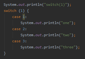  [JAVA] switch 문