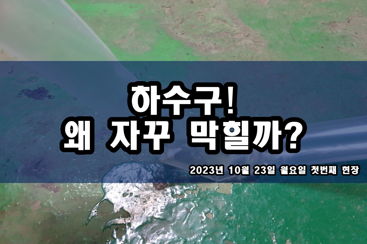  청량리동 하수구 장위동 고등동 아파트 하수도 막혔을때