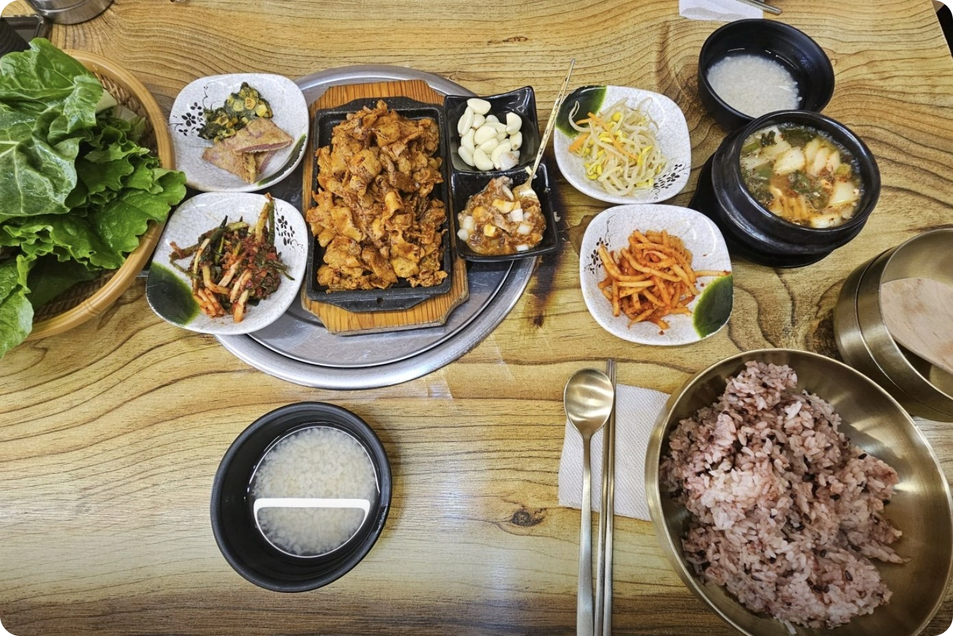 오늘N 14&amp;#44;000원 제육쌈밥 정식 포천 맛집&amp;#44; 농원쌈밥