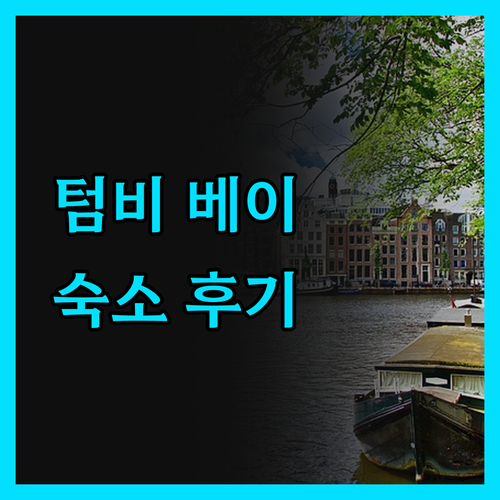 텀비 베이 숙소의 불편한 진실?! 솔