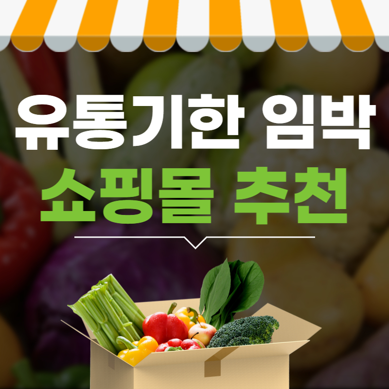  유통기한 임박 쇼핑몰