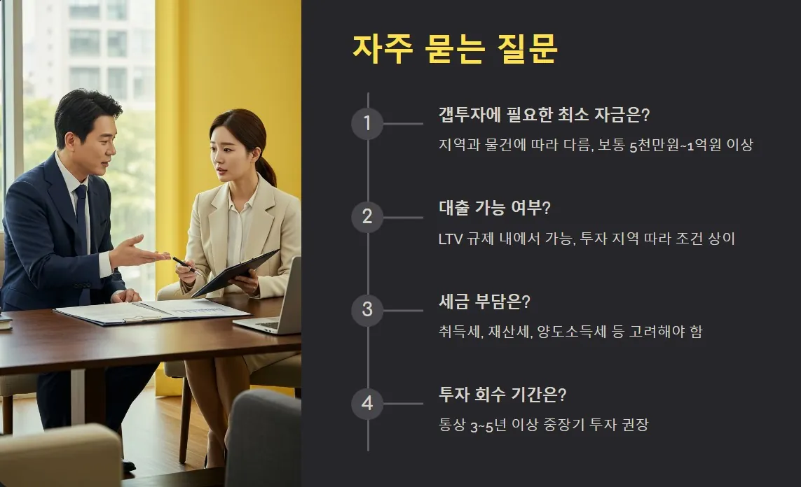 갭투자 뜻 자주 묻는 질문