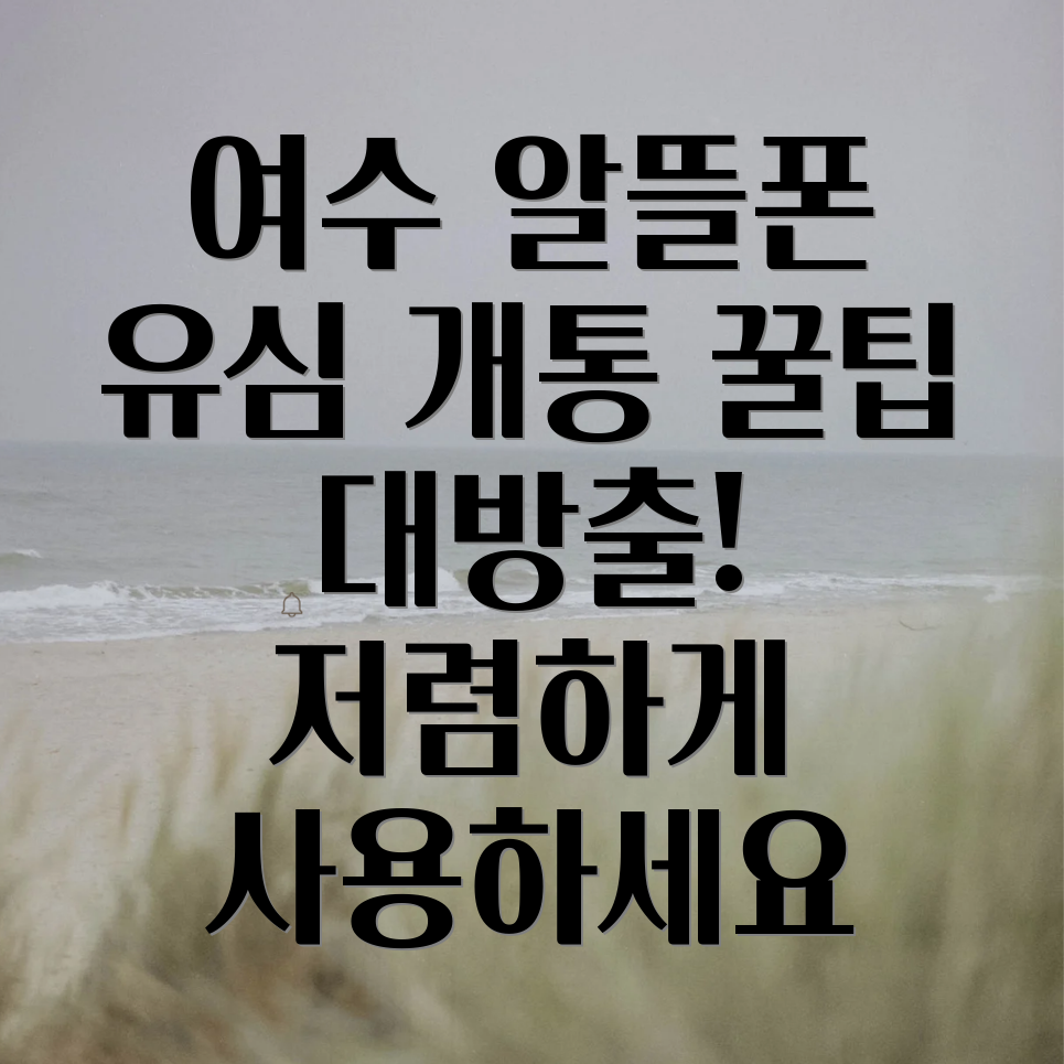 여수 알뜰폰