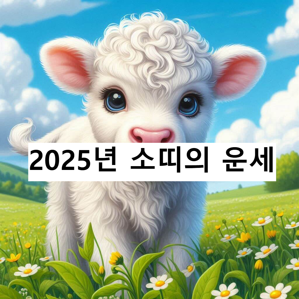 2025년 소띠 운세