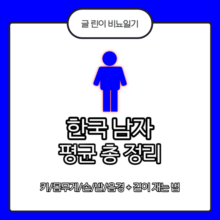 한국 남자 평균
