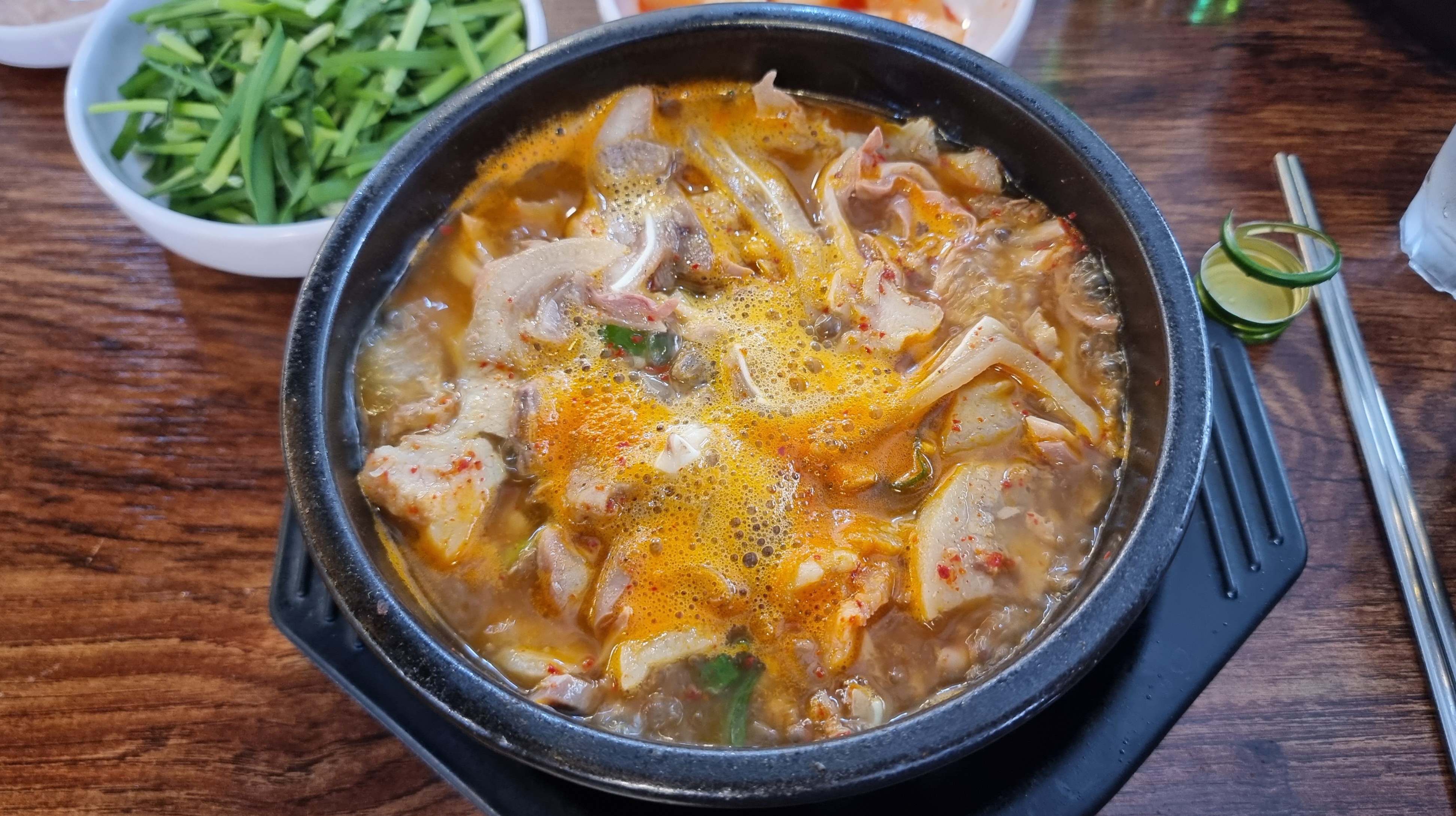 얼큰 순대국 특