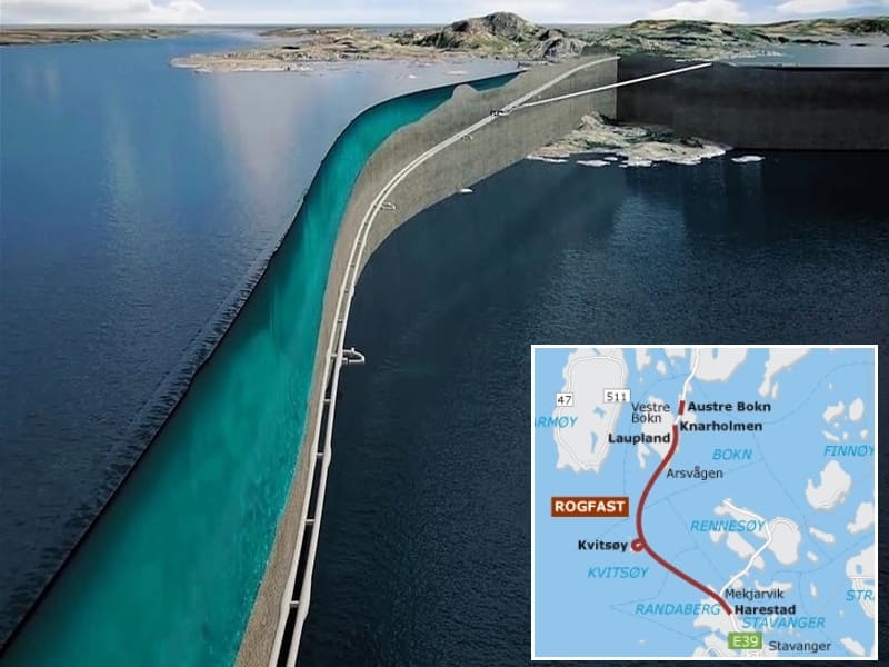 세계 최장 노르웨이 E39 로그패스트(Rogfast) 수주에 도전하는 현대건설 VIDEO: E39 Rogfast Tunnel, Norway