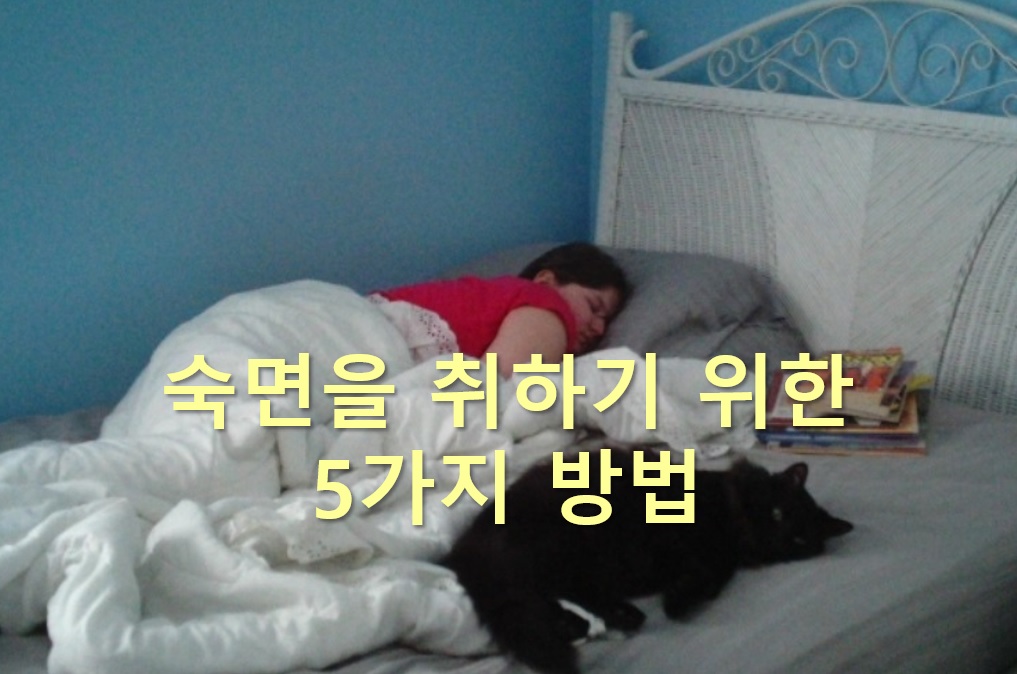  숙면을 취하기 위한 5가지 방법