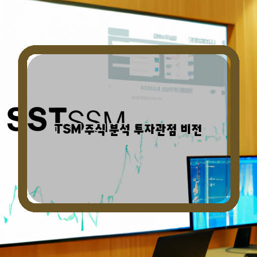  TSM 주식, 미래를 이끌어나가는 혁신 기업의 투자 분석과 비전