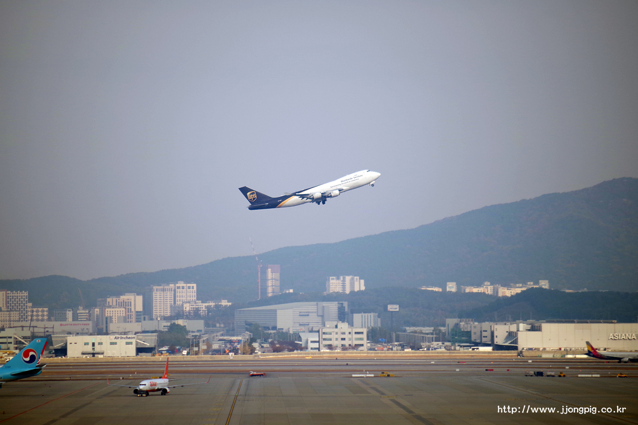Airlines 5X UPS N574UP 747-400F Boeing 747-400F B74C 인천공항 Incheon International 서울 Seoul-Incheon ICN RKSI