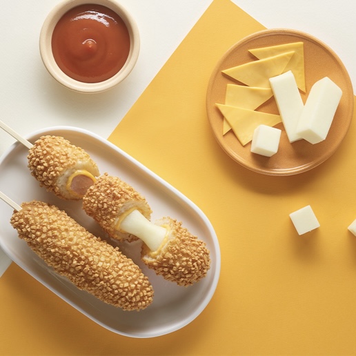 트리플치즈핫도그