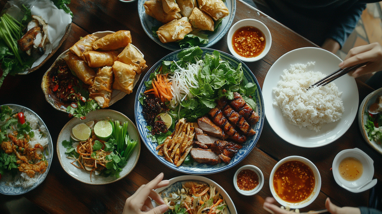 태국의 음식과 숙소
