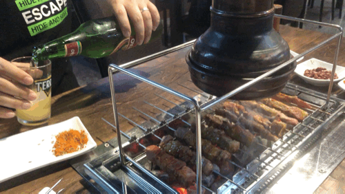  양꼬치 먹고 싶은날~ 태양부양꼬치 광명하안점