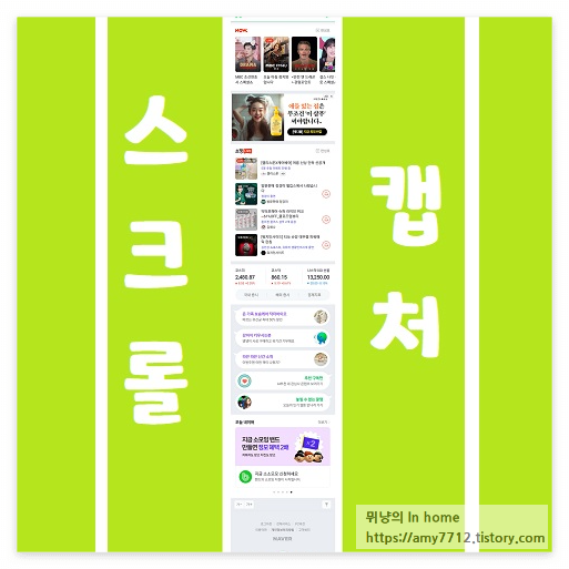 스크롤 캡처 제목