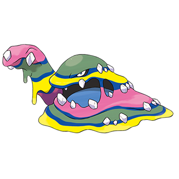  [포켓몬도감]  No. 089 질뻐기 Muk #089 Alolan Form