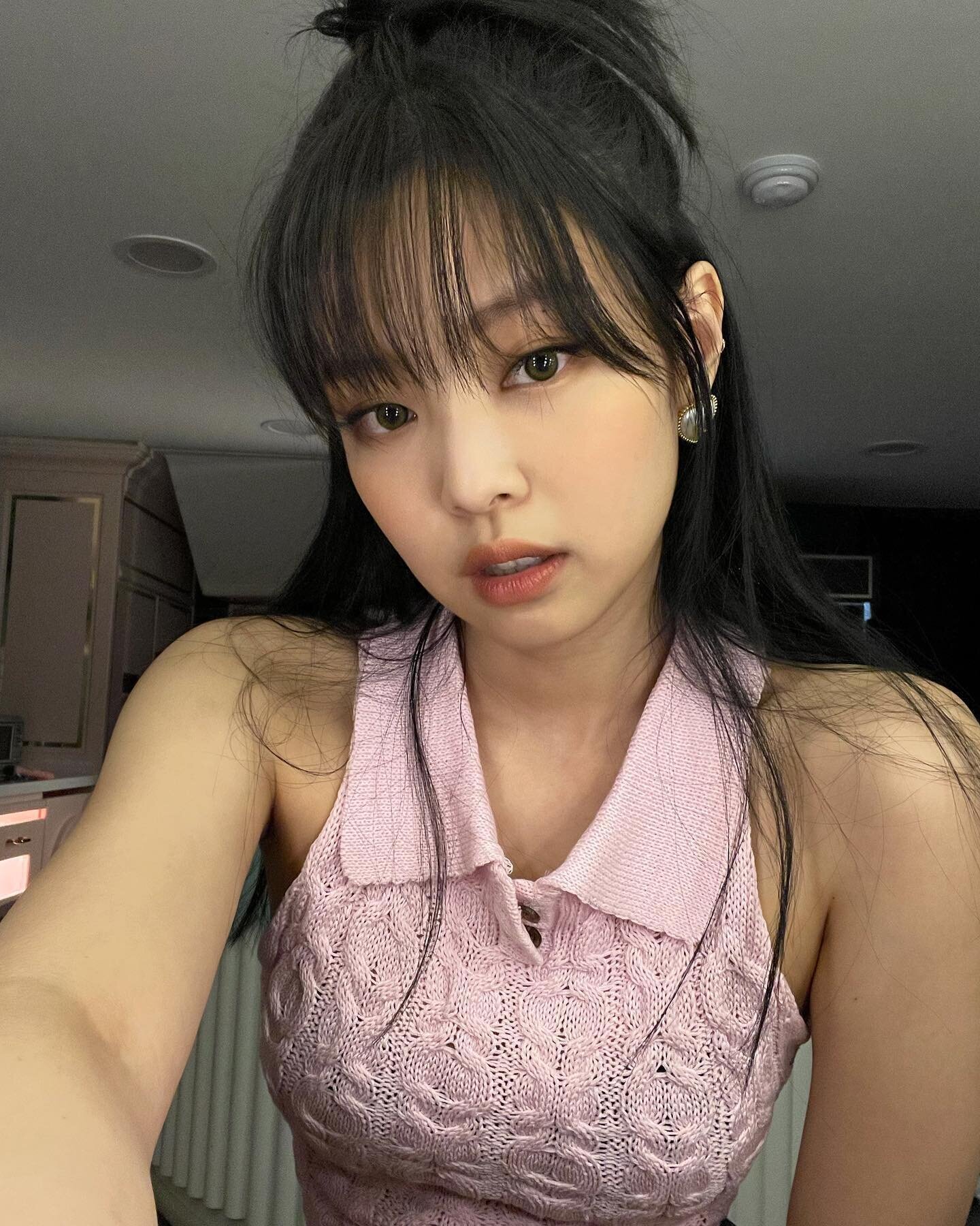  블랙핑크 제니 인스타그램 셀카 사진 210831