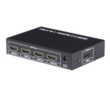 모니터 분배기 선택기 - 넥스트 UHD 1대4 HDMI 2.0 분배기 NEXT-404SP4K60