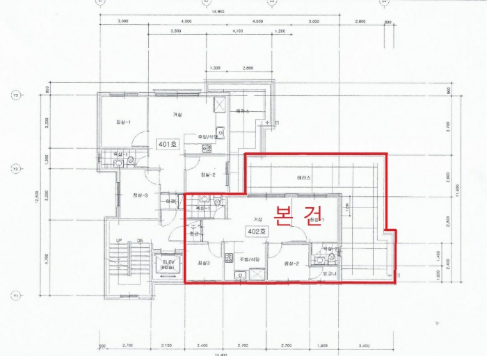 부천지원2022타경33642 건물개황도