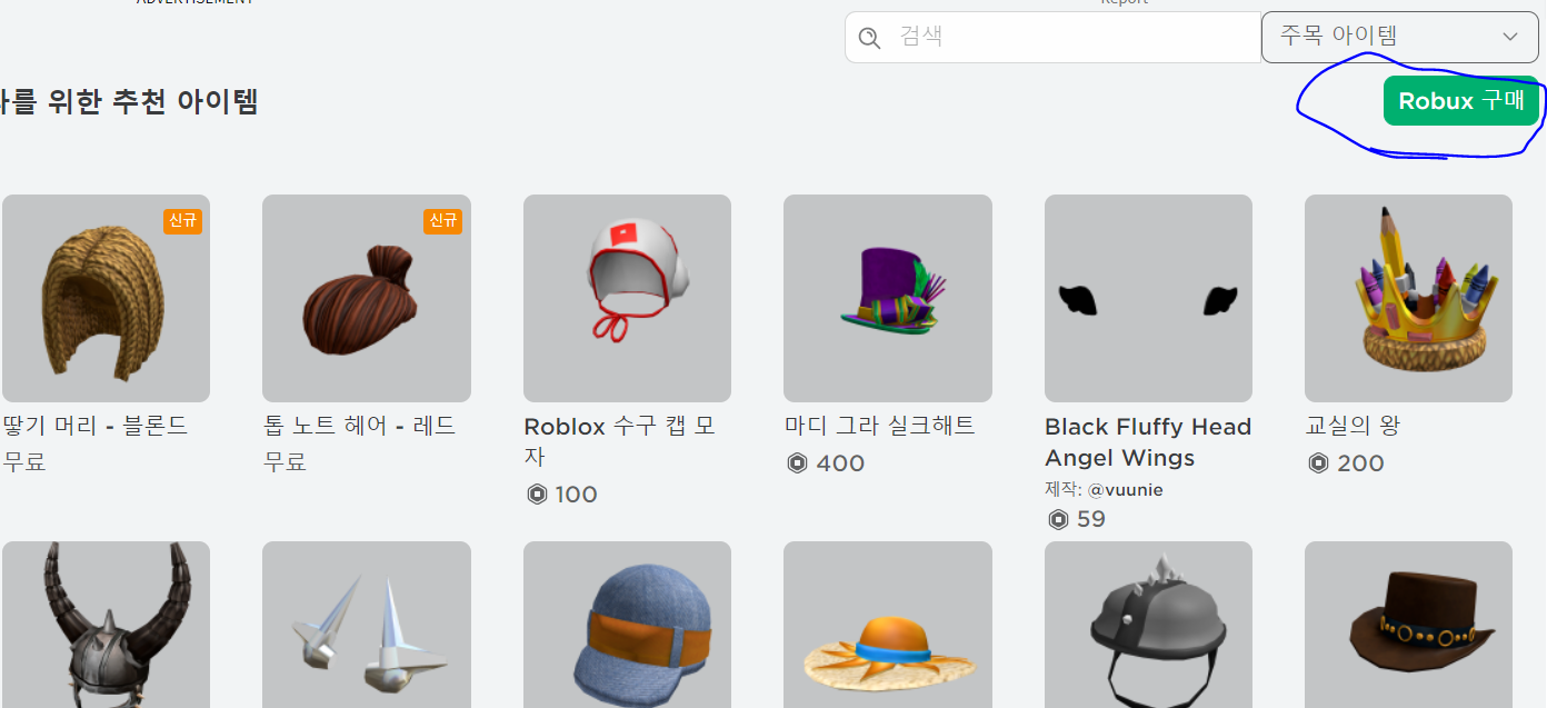  (게임정보) 로블록스 로벅스에 미치다??