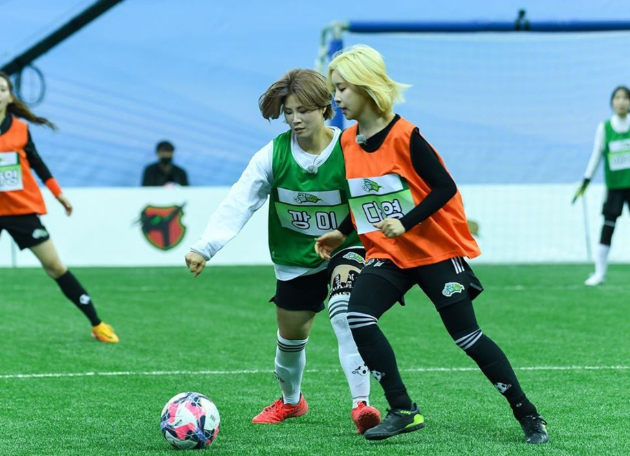 득점녀는 707 여특공대 공통 축구실력 | 대상 소녀 강미에 대해 알아보자 7