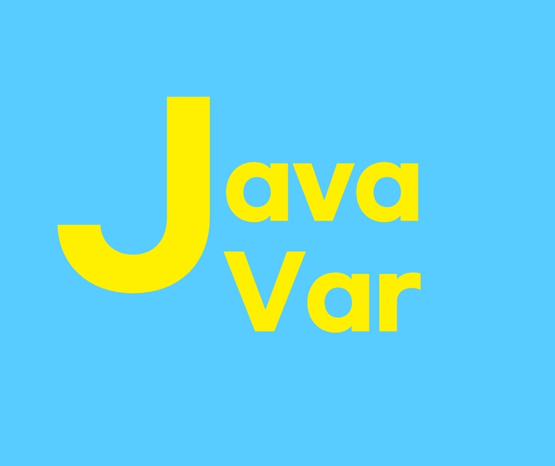 [파란형-Tipoazul] java Var 함수
