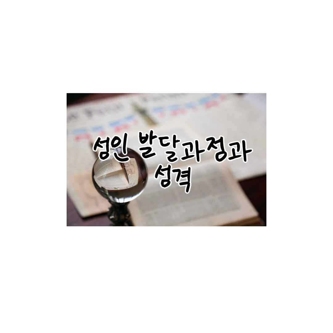  심리학:성인 발달 과정과 성격