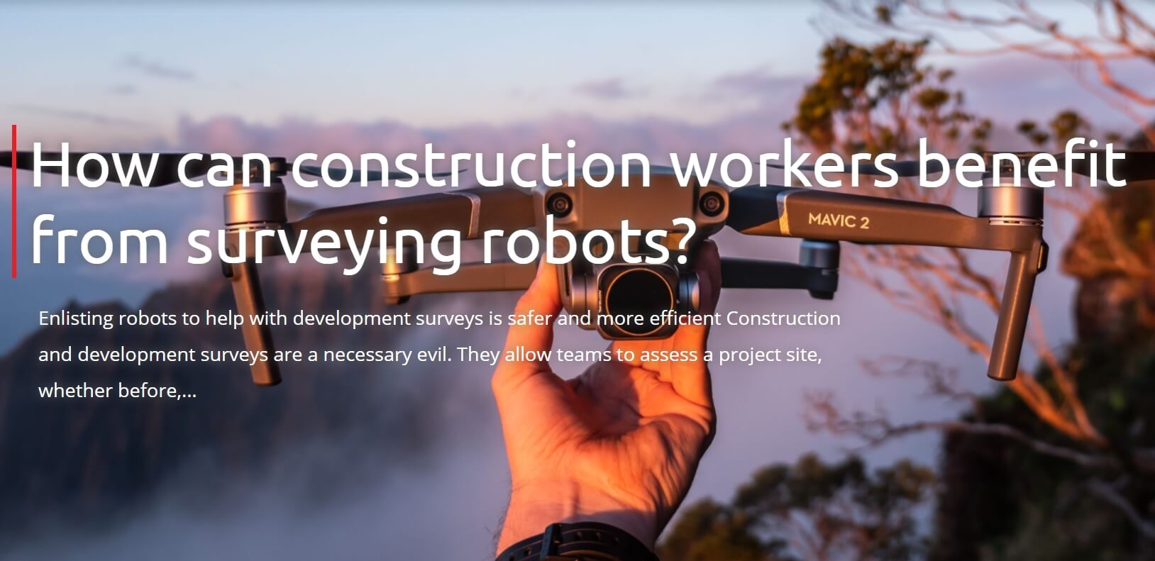  건설 현장에서의 로봇 조사의 활용 및 효과 How tech and robots could help streamline construction