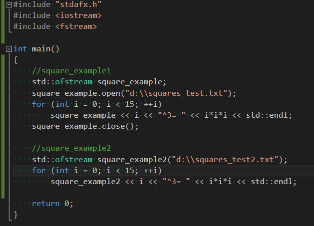 [C++] File input/output
