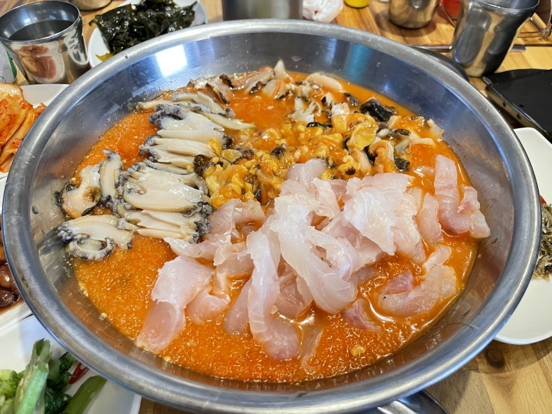 해녀의집식당-물회