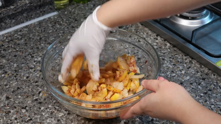 참외장아찌무침 양념 비율